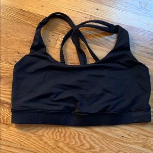 Black lululemon bra